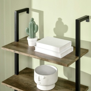 Biblioteca Industriala cu Scara – 5 Niveluri 60×30×184,5 cm - Img 8