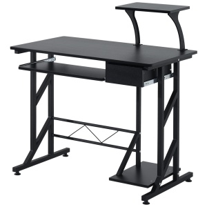 birou calculator, cu suport glisant,90x50x95 cm