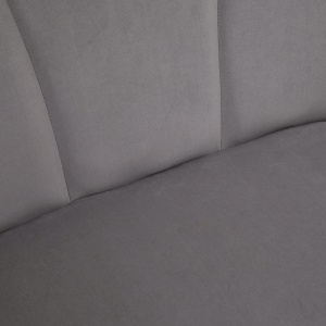 Canapea 132 cm – Catifea Gri pentru Dormitor sau Spatii Mici - Img 8