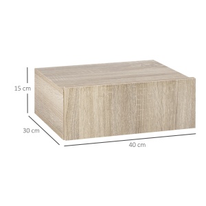Comodine Suspendate 40×30 cm in Stil Modern – Legno - Img 3