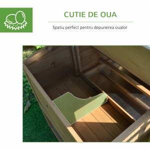 Cotet Gaini 200×80×105 cm – Cuibar, Zona Alergat & Tava Detasabila - Img 6
