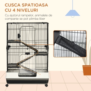 Cusca 3 Nivele – Rozatoare, Hamsteri, Iepuri & Porcusori - Img 5