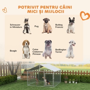 Cusca de Exterior pentru Caini, Loc de Joaca pentru Caini - Img 4