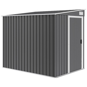 Magazie Metalică Galvanizată 7 x 5ft, cu Ușă Glisantă - Img 1