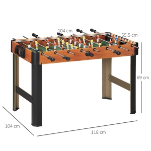 Masa Fotbal Arcade – Mini Joc Compact Cu 2 Mingi Incluse - Img 3