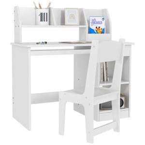 Masa & Scaun Birou Lemn – Copii 5–8 Ani, Stil scolar - Img 1