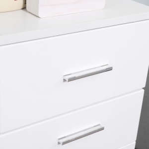 Mobilier Baie din Lemn cu Sertar si Dulapior 1 Usa cu Polite, 35x30x77,5 cm - Img 7