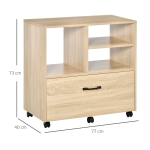 Mobilier Birou – Multifunctional din Lemn cu Suport Imprimanta - Img 3