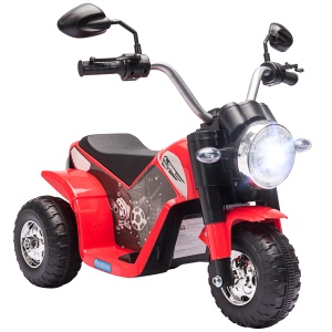 Motocicleta Electrica pentru Copii 3 Roti Lumini Sunete Baterie 6V Viteza 2km/h - Img 1