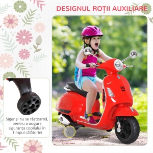 Motocicleta Electrica pentru Copii 6V – cu Muzica & Lumini - Img 5