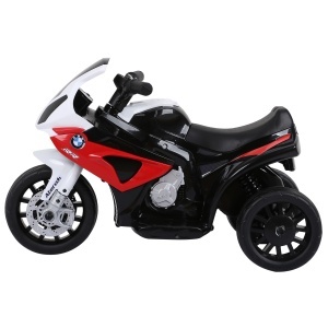 Motoreta Electrica pentru Copii BMW S1000RR Originala, 3 Roti cu Lumini si Sunete Reale, Rosu - Img 8