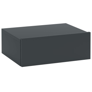 Noptieră Suspendată cu Sertar din PAL, 40x30x15 cm, Negru