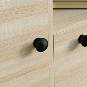 Organizator Intrare 3-în-1, Bancă cu Depozitare Pantofi, Oglindă și Cuier/Rafturi pentru Hol, Mobilier Multifuncțional - Img 8