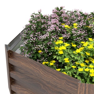 Pat Galvanizat Inaltat pentru Gradina, Cutie de Plantare - Img 9