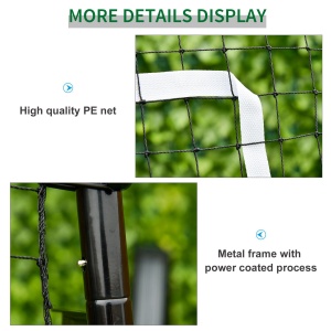 Plasa Rebounder Fotbal – Pliabila, Cu tinta & Unghi Reglabil - Img 6