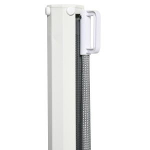 Poartă Extensibilă pentru Câini până la 115 cm, Alb și Gri - Img 8