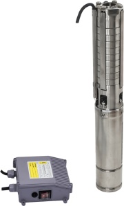 Pompa submersibila de foraj 2,2kW - 7m3/h Gmax cu turbina de inox 4SPD522-2.2