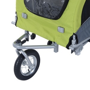 Remorca Bicicleta Caini – 130×90×110 cm, Verde & Ventilata - Img 5