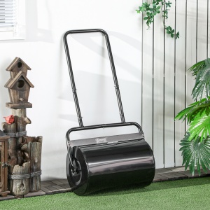 Rola de Gradina Ø32 x 50L cm, Metal Negru, Rezervor pana la 38 L - Img 2