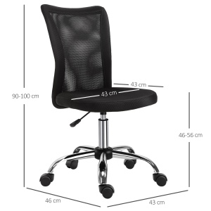 Scaun de Birou Ergonomic Rotativ cu 5 Roti Inaltime Ajustabila - Img 3