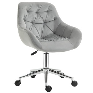 scaun ergonomic de birou, 59x58x80-90 cm, gri - Img 1