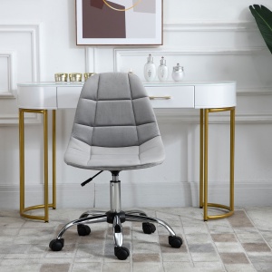 scaun rotativ, ergonomic, 59x59x81-91cm gri - Img 7