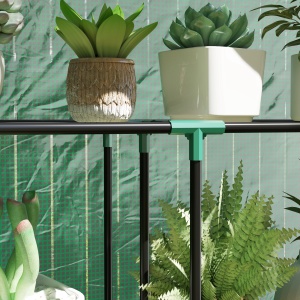 Sera Mini cu 3 Niveluri, Copertină din PE cu Armătură și Ușă Rulabilă, 100x40x150 cm, Verde - Img 8