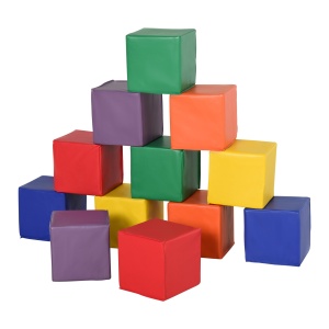 Set 12 Cuburi Moi – Joc Educational pentru Copii 2+ Ani - Img 1