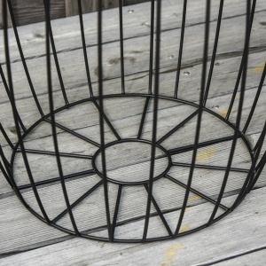 Set 3 Masute Gradina Stivuibile 38/31 cm – Negru - Img 9