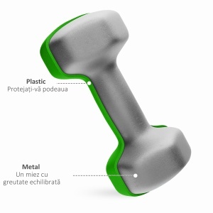 Set de Gantere de Sală cu Suport Pliabil, 2x1 kg, 2x2 kg, 2x3 kg, Gantere Hexagonale de Metal cu Mâner, Antrenament Fitness Acasă, Multicolor - Img 6