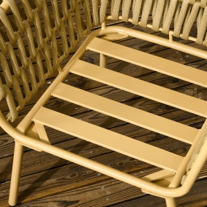 Set de Mobilier de Gradina cu 4 Piese cu Ratan din PE - Img 9