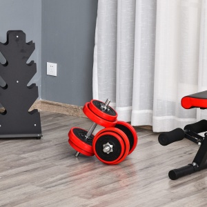 Set Haltere & Gantere – 20 kg, Discuri PP Rezistente - Img 2