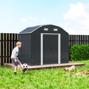 sopron Depozitare 8×4 ft – Exterior pentru Unelte & Accesorii - Img 8