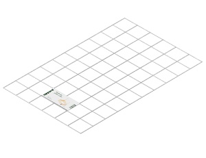 Spalier pentru plante agatatoare 109.5x69.5 cm Upyard
