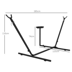 Suport pentru hamac 9,4ft si suport lateral pentru tava, - Img 3