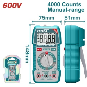 TOTAL - MULTIMETRU DIGITAL