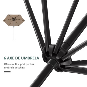 Umbrela de Gradina Inclinabila 2.3x2 m - Img 8