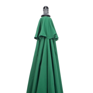 Umbrela laterala din metal, verde, 3m - Img 8