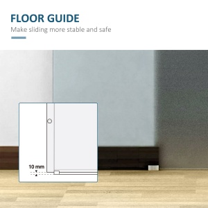 usa glisanta cu sina, din sticla, 90x205x0.8 cm - Img 5
