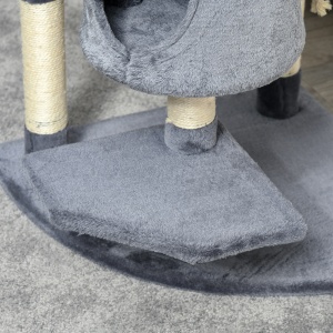 Ansamblu de Joaca pentru Pisici cu inaltime de 200 cm, cu Stalpi din Sisal, Compartimente si Hamace din PAL si Plus - Img 8