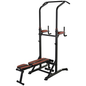 aparat pentru sport 92x178x200-236 cm, rosu - Img 1