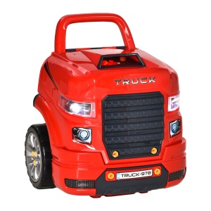 Atelier Camion Jucarie cu Motor, 61 Accesorii pentru Copii 3-5 Ani - Img 1