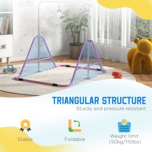 Bara Tractiuni Pliabila Copii – Otel Reglabil 148×105×88 cm - Img 7