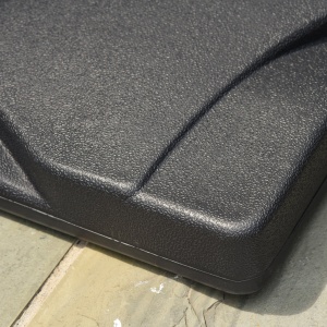 Baza pentru Umbrela din Plastic de 20 kg pentru Stalpi de 35-38-48 mm, 41,5x41,5x35cm - Img 8