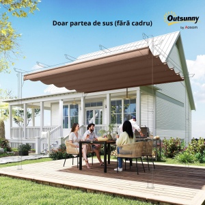 Copertina Pergola din Poliester Rezistent 350×260 cm - Img 8