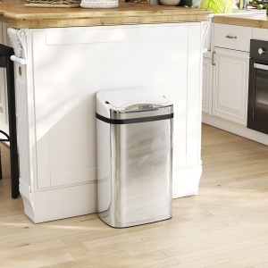 Cos de gunoi cu senzor 30L inox elegant - Img 8