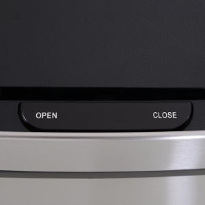 Cos Gunoi Inteligent 72 L – Inox, 3 Compartimente & Senzor - Img 9