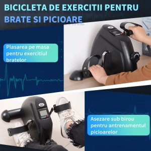 Dispozitiv Pedalare – Bicicleta Mini pentru Acasa - Img 4