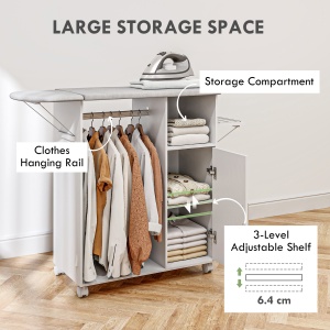 Dulap Masa Calcat – 3 Rafturi, Blat Burete & Ghidaj Rufe - Img 6