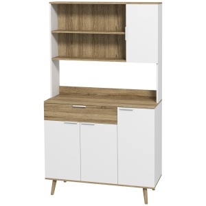 Dulap Modern 180 cm – Cu Usi, Sertare si Rafturi de Depozitare - Img 1
